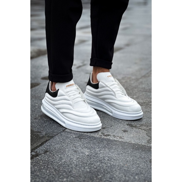 CH299 - GBT Sollıevo Erkek Ayakkabı BEYAZ/SIYAH CH299 - GBT Sollıevo Erkek Ayakkabı BEYAZ/SIYAH