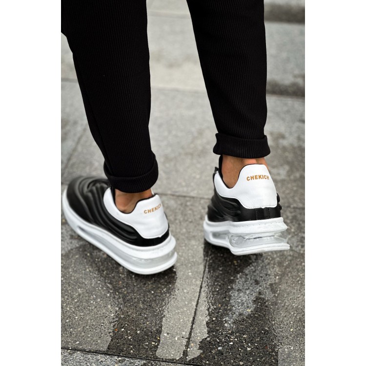 CH299 - GBT Sollıevo Erkek Ayakkabı SIYAH/BEYAZ CH299 - GBT Sollıevo Erkek Ayakkabı SIYAH/BEYAZ