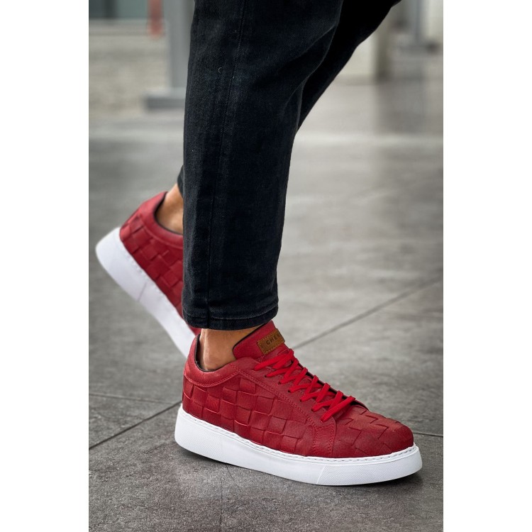 CH209 - OBT Vimini Erkek Ayakkabı KIRMIZI