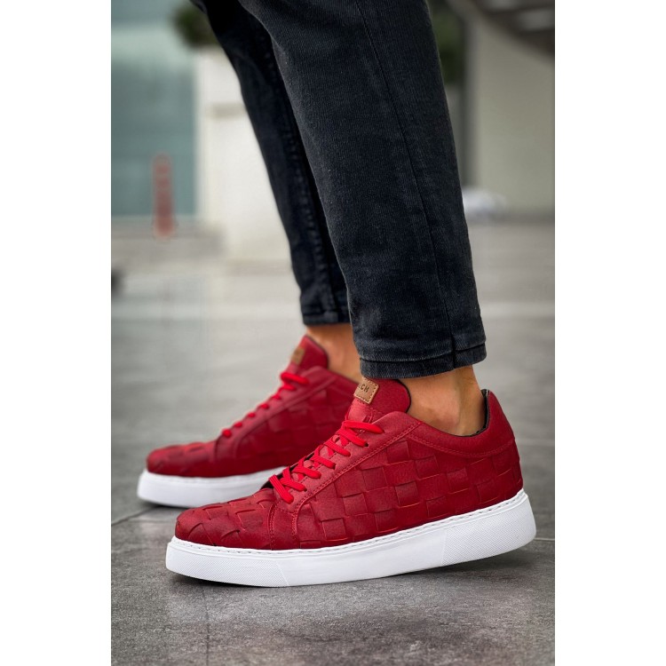 CH209 - OBT Vimini Erkek Ayakkabı KIRMIZI