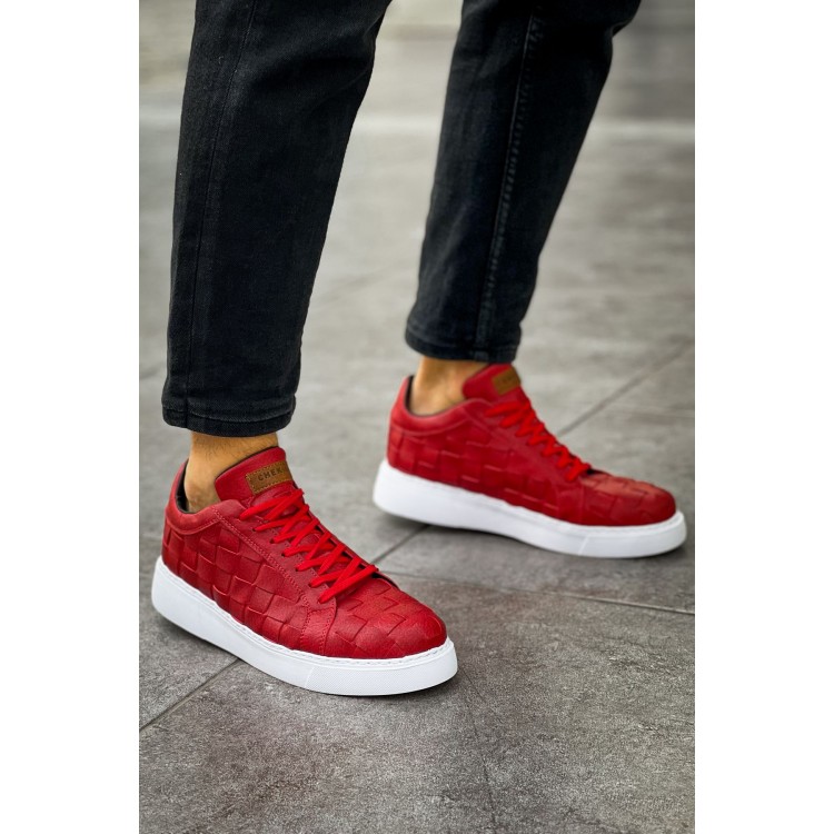 CH209 - OBT Vimini Erkek Ayakkabı KIRMIZI