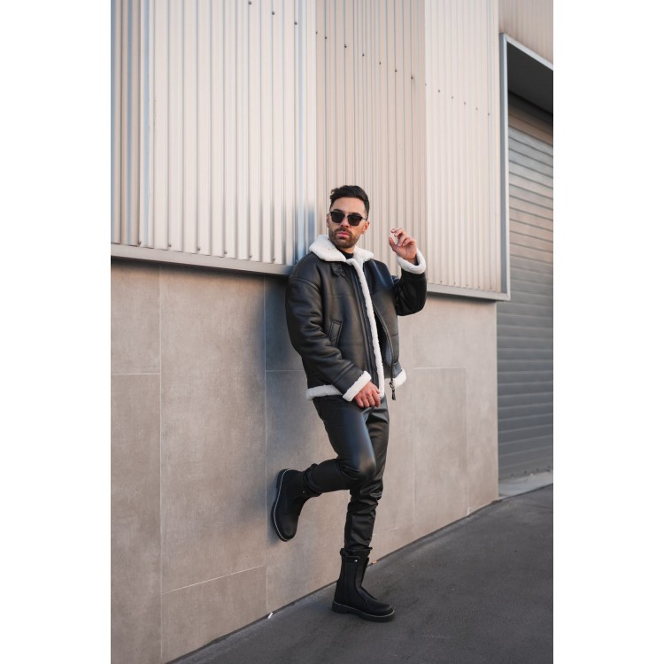 CH027 - CST Quebec Erkek Bot SIYAH