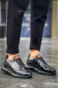 CH179 - RST Sporty Runner Erkek Ayakkabı SIYAH