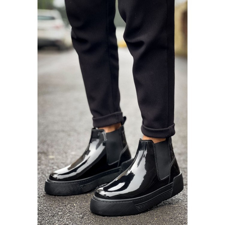 CH069 - RRT Harmany Erkek Bot SIYAH CH069 - RRT Harmany Erkek Bot SIYAH