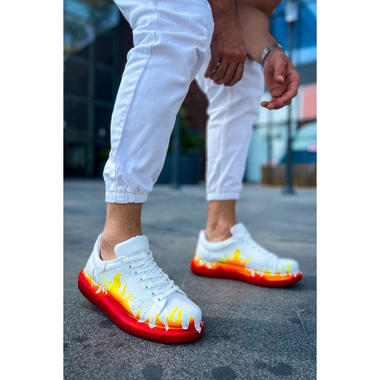 CH254 - CBT Pittura Erkek Ayakkabı 535 KIRMIZI ALEV CH254 - CBT Pittura Erkek Ayakkabı 535 KIRMIZI ALEV