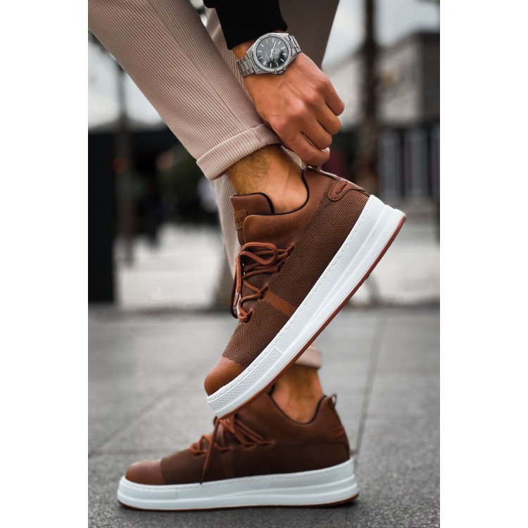 CH219 - CBT Laser Erkek Ayakkabı TABA