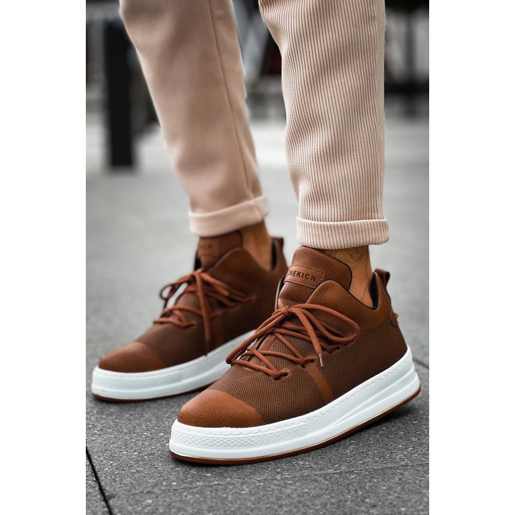 CH219 - CBT Laser Erkek Ayakkabı TABA