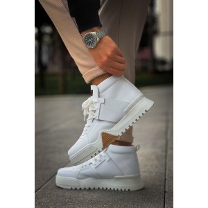 CH057 - GBZ Ghost Line Erkek Bot BEYAZ / BEYAZ