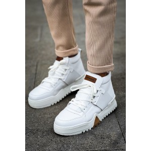 CH057 - GBZ Ghost Line Erkek Bot BEYAZ / BEYAZ