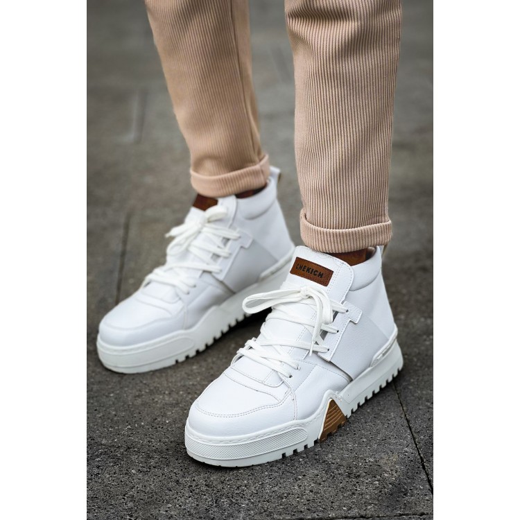 CH057 - GBZ Ghost Line Erkek Bot BEYAZ / BEYAZ