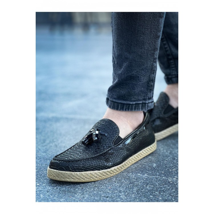 CH141 - HT Croco Erkek Ayakkabı SIYAH CH141 - HT Croco Erkek Ayakkabı SIYAH