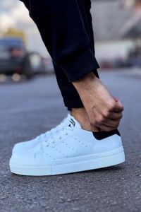 CH983 - CBT Tennis Erkek Ayakkabı BEYAZ/SIYAH