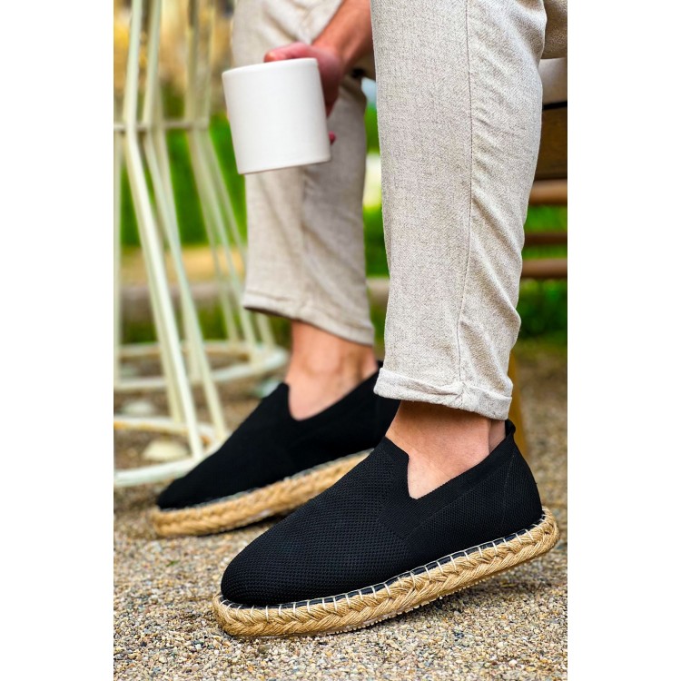 CH305 - Triko Erkek Ayakkabı SIYAH CH305 - Triko Erkek Ayakkabı SIYAH