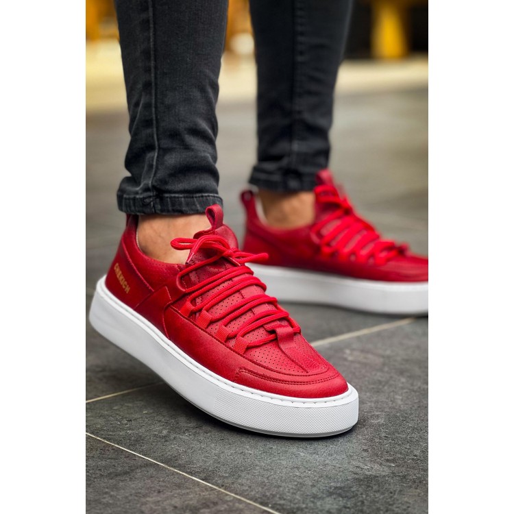 CH159 - CBT Saturn Erkek Ayakkabı KIRMIZI CH159 - CBT Saturn Erkek Ayakkabı KIRMIZI