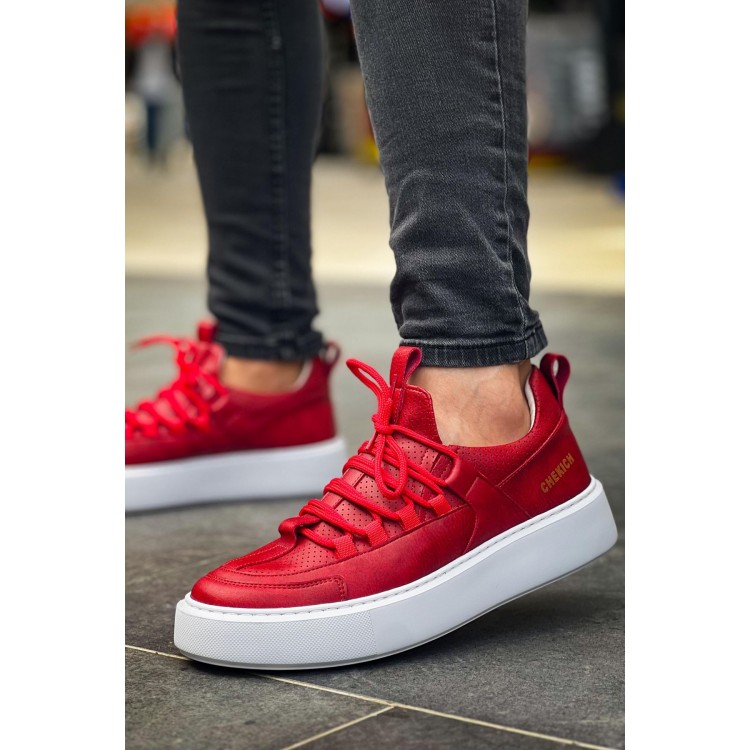 CH159 - CBT Saturn Erkek Ayakkabı KIRMIZI CH159 - CBT Saturn Erkek Ayakkabı KIRMIZI