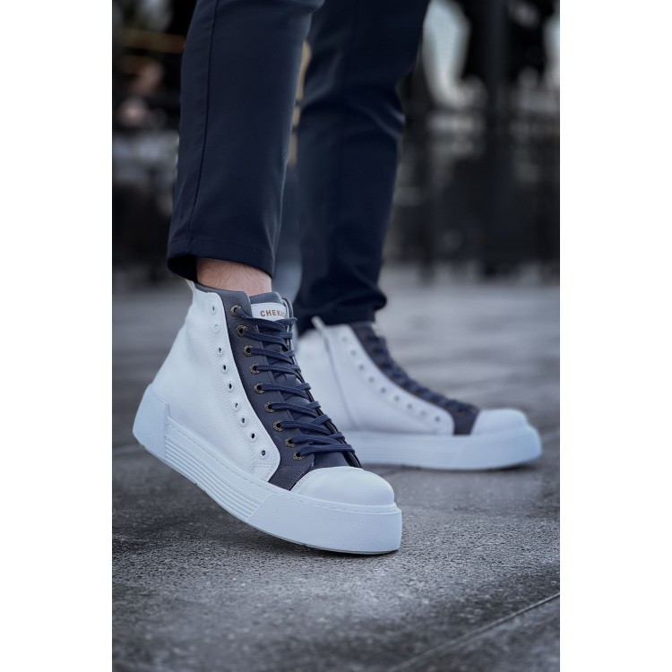 CH167 - GBT Blazer Erkek Bot BEYAZ/ANTRASIT