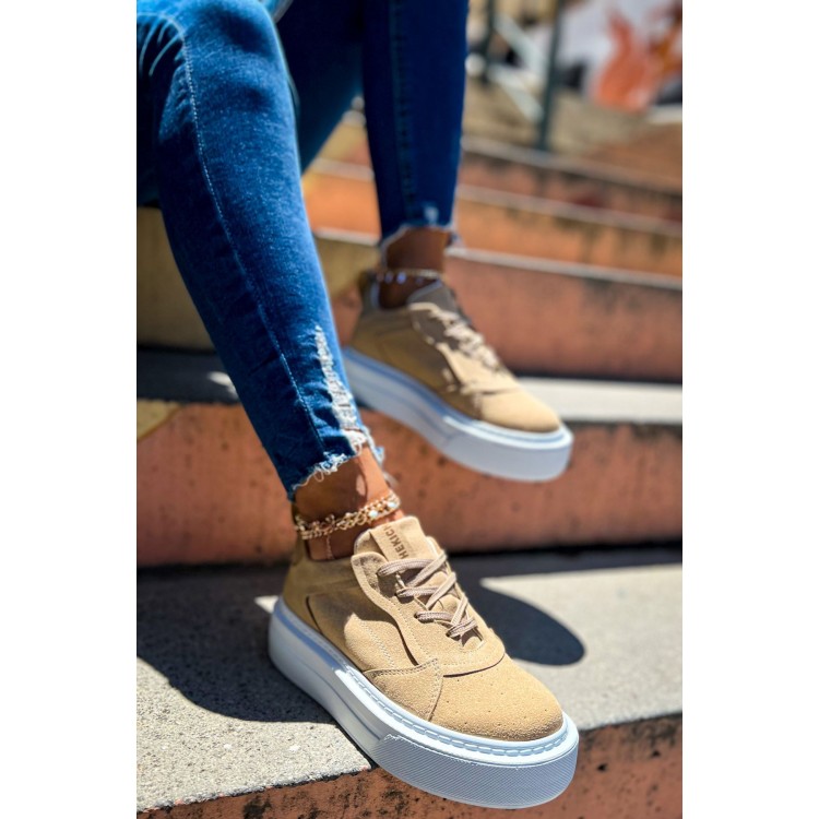 CH187 - SBT Kadın Ayakkabı KUM