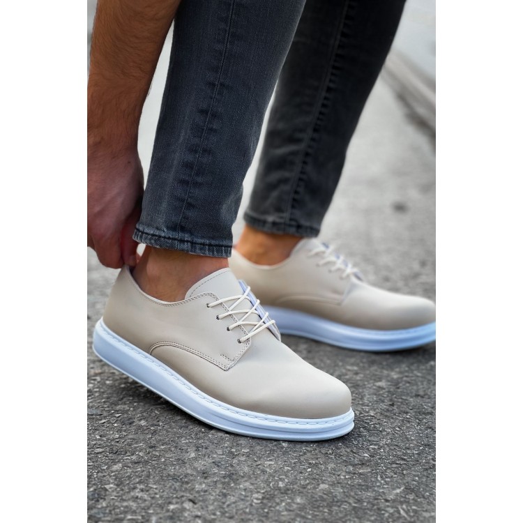 CH003 - CBT Pelle Classica Erkek Ayakkabı BEJ