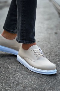 CH003 - CBT Pelle Classica Erkek Ayakkabı BEJ