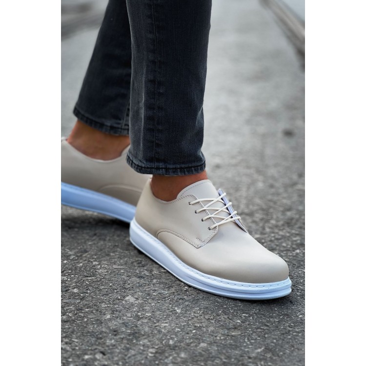 CH003 - CBT Pelle Classica Erkek Ayakkabı BEJ