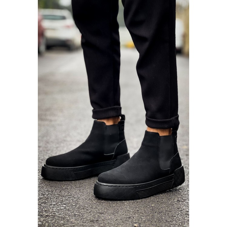 CH069 - SRT Harmany Erkek Bot SIYAH CH069 - SRT Harmany Erkek Bot SIYAH