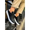 CH979 - Santoni GBT Spor Erkek Ayakkabı SIYAH/BEYAZ