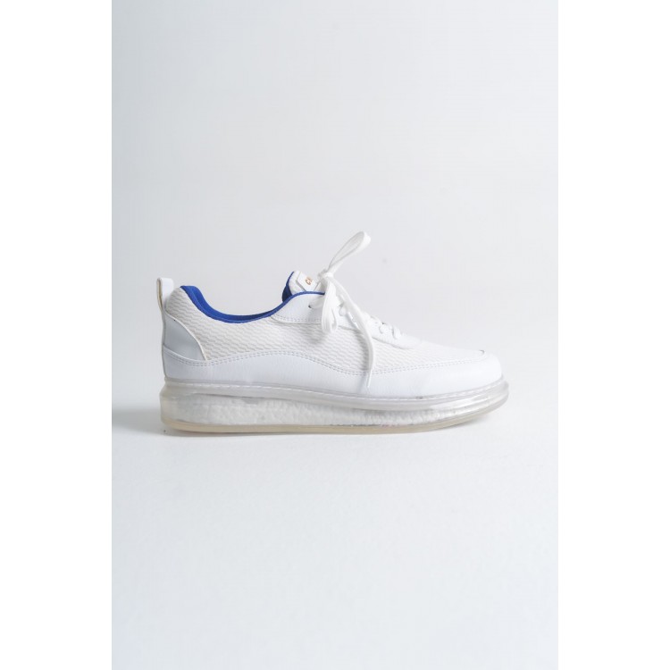 CH181 - RRT İpekyol Erkek Ayakkabı BEYAZ / SAX MAVI CH181 - RRT İpekyol Erkek Ayakkabı BEYAZ / SAX MAVI