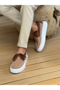 CH2602 - Triko Erkek Ayakkabı TABA