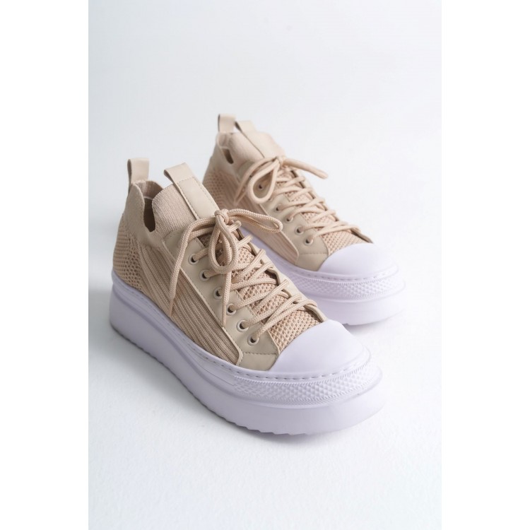 CH2601 - Triko Erkek Ayakkabı BEJ CH2601 - Triko Erkek Ayakkabı BEJ