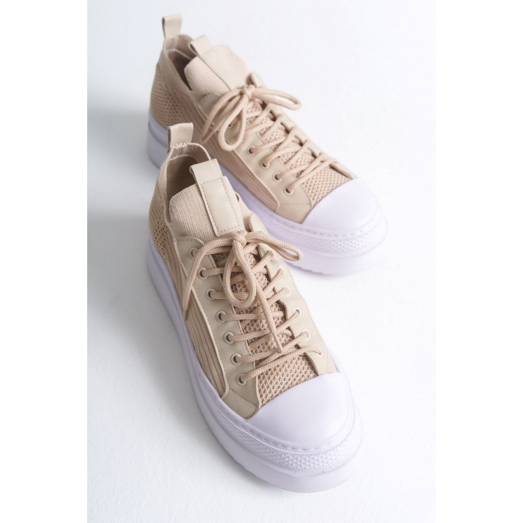 CH2601 - Triko Erkek Ayakkabı BEJ CH2601 - Triko Erkek Ayakkabı BEJ