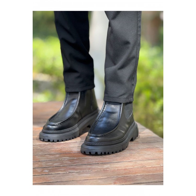 CH2433 - FRT Erkek Bot SIYAH