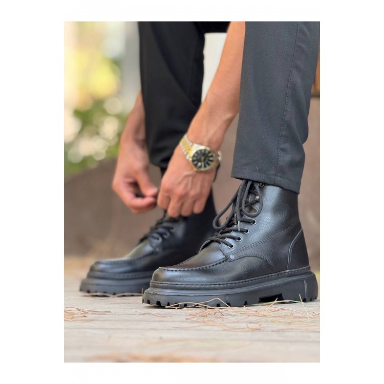 CH2529 - Fantasya ST Erkek Bot SIYAH CH2529 - Fantasya ST Erkek Bot SIYAH