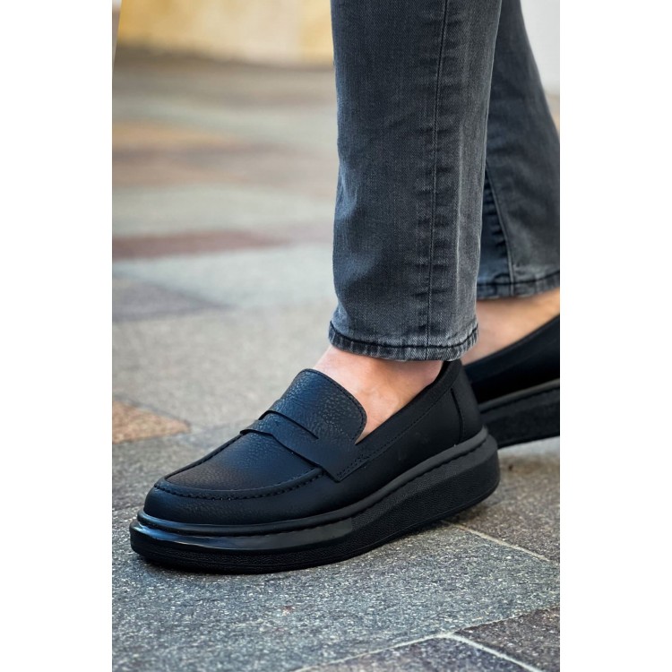 Robert - RS615 Siyah Erkek Loafer Ayakkabı SIYAH ST Robert - RS615 Siyah Erkek Loafer Ayakkabı SIYAH ST