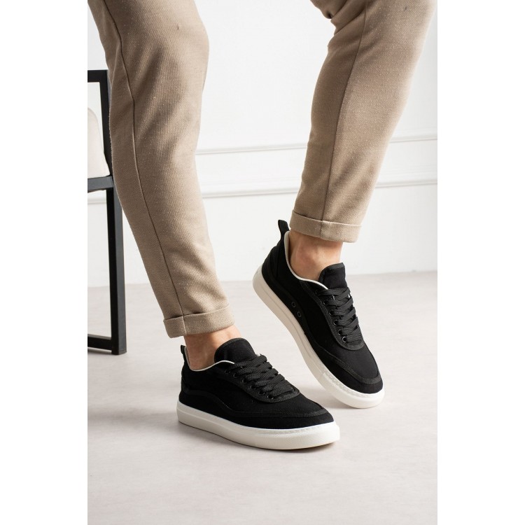 RS625 - Keten Erkek Spor Ayakkabı SIYAH/SIYAH RS625 - Keten Erkek Spor Ayakkabı SIYAH/SIYAH