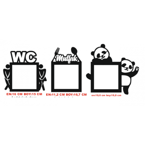 Wc ve Mutfak Prizlik 3 lü Set
