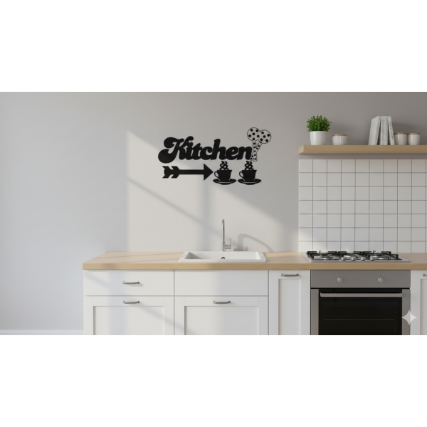 Mutfak Duvar Süsü Şapkalı