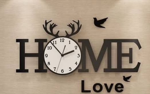 Home Yazılı Duvar Saati