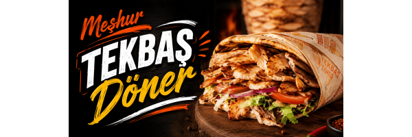 Meşhur Tekbaş Döner Konya et döner dürüm ve iskender çeşitleri