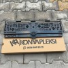KONYAPLEKSİ Plakalık Dekor Plaka  Motor Plakalık