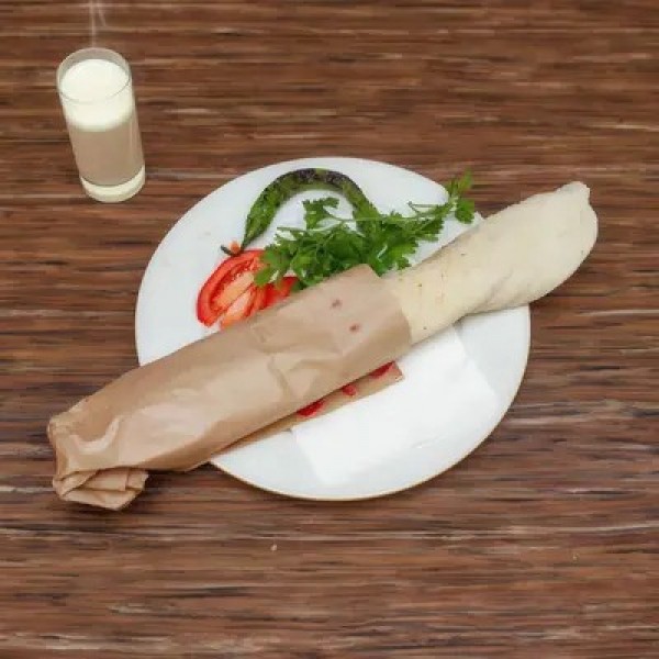 Tavuk Döner Dürüm Menü ,Tavuk Döner Dürüm (Marul, domates, soğan. Yoğurt sos, pul biber, biber turşusu, ketçap ile) + Patates Kızartması + İçecek