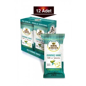 Has Kahve Tek Içimlik Sütlü Menengiç Kahvesi 12'li Paket 20 gr Has Kahve Tek Içimlik Sütlü Menengiç Kahvesi 12'li Paket 20 gr