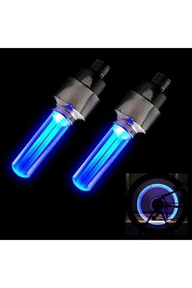 LED ışıklı hareket sensörlü sibop kapağı renkli 2’li set