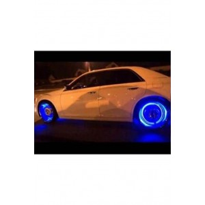 LED ışıklı hareket sensörlü sibop kapağı renkli 2’li set