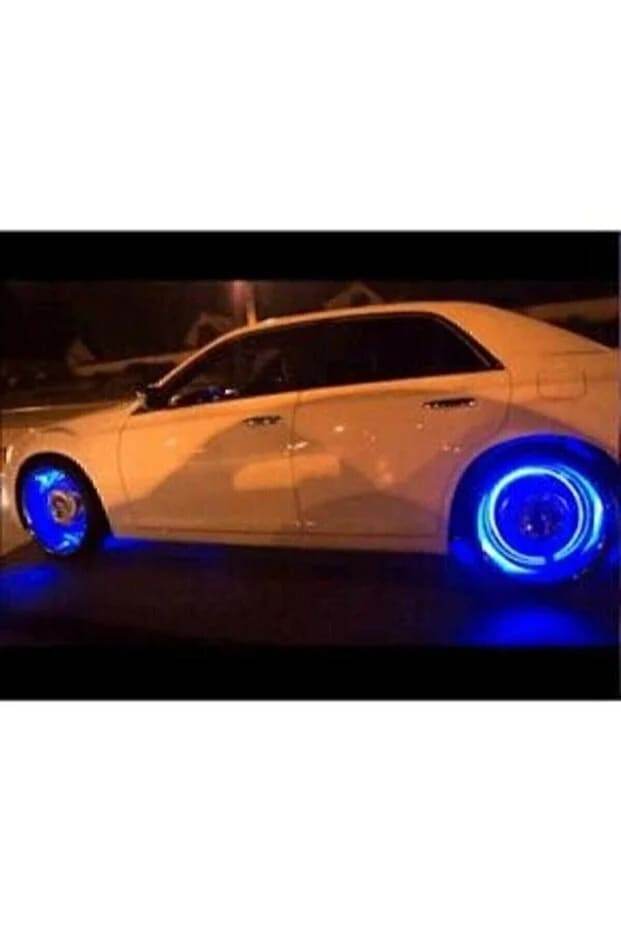 LED ışıklı hareket sensörlü sibop kapağı renkli 2’li set