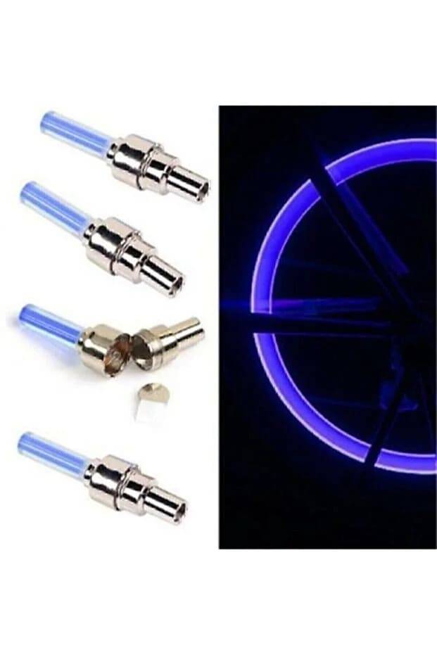 LED ışıklı hareket sensörlü sibop kapağı renkli 2’li set