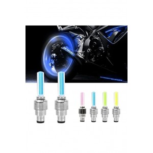 LED ışıklı hareket sensörlü sibop kapağı renkli 2’li set