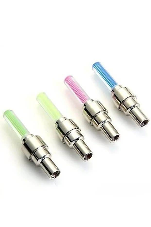 LED ışıklı hareket sensörlü sibop kapağı renkli 2’li set
