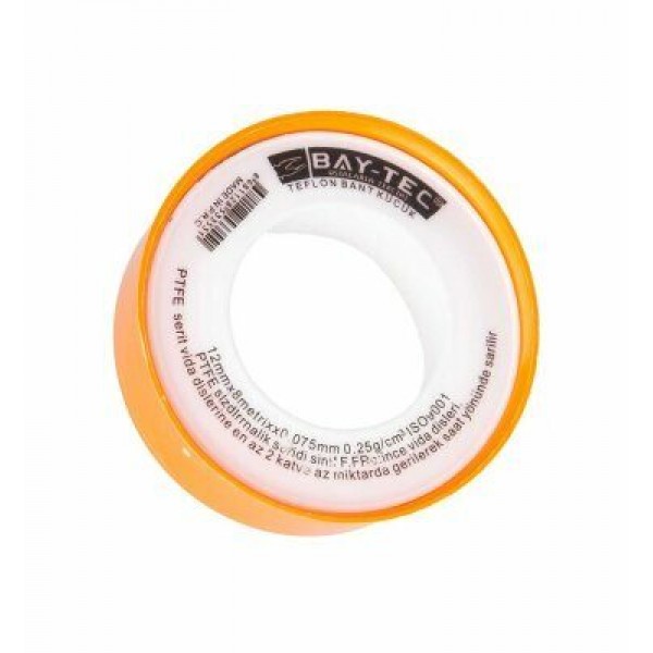 10 adet Teflon Bant 12mmX8mt