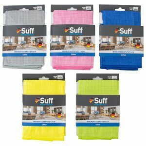 1 adet Suff Nilüfer Yüzey Temzilik Bezi Mikrofiber Damalı 40x40 1 adet Suff Nilüfer Yüzey Temzilik Bezi Mikrofiber Damalı 40x40