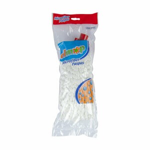 Elmop Mop Paspas Mikrofiber İpi Beyaz - 140Gr